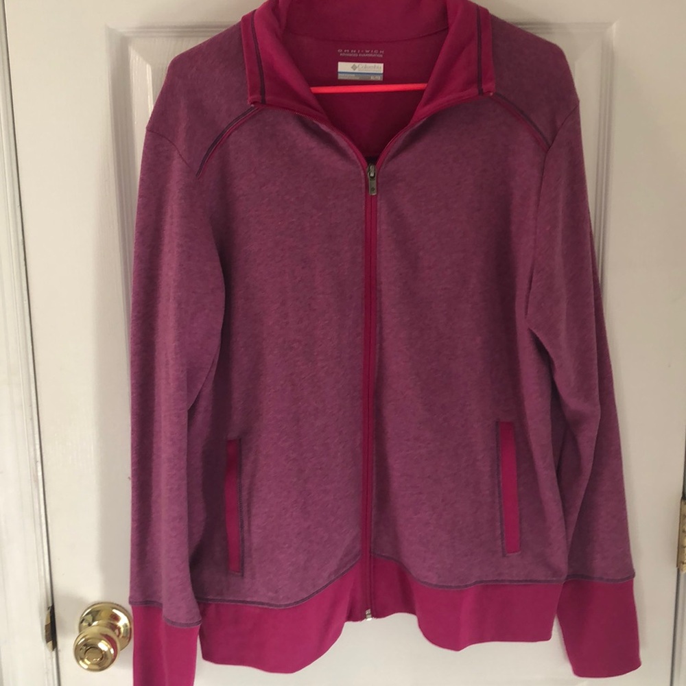 Columbia Zip Up Sweatshirt